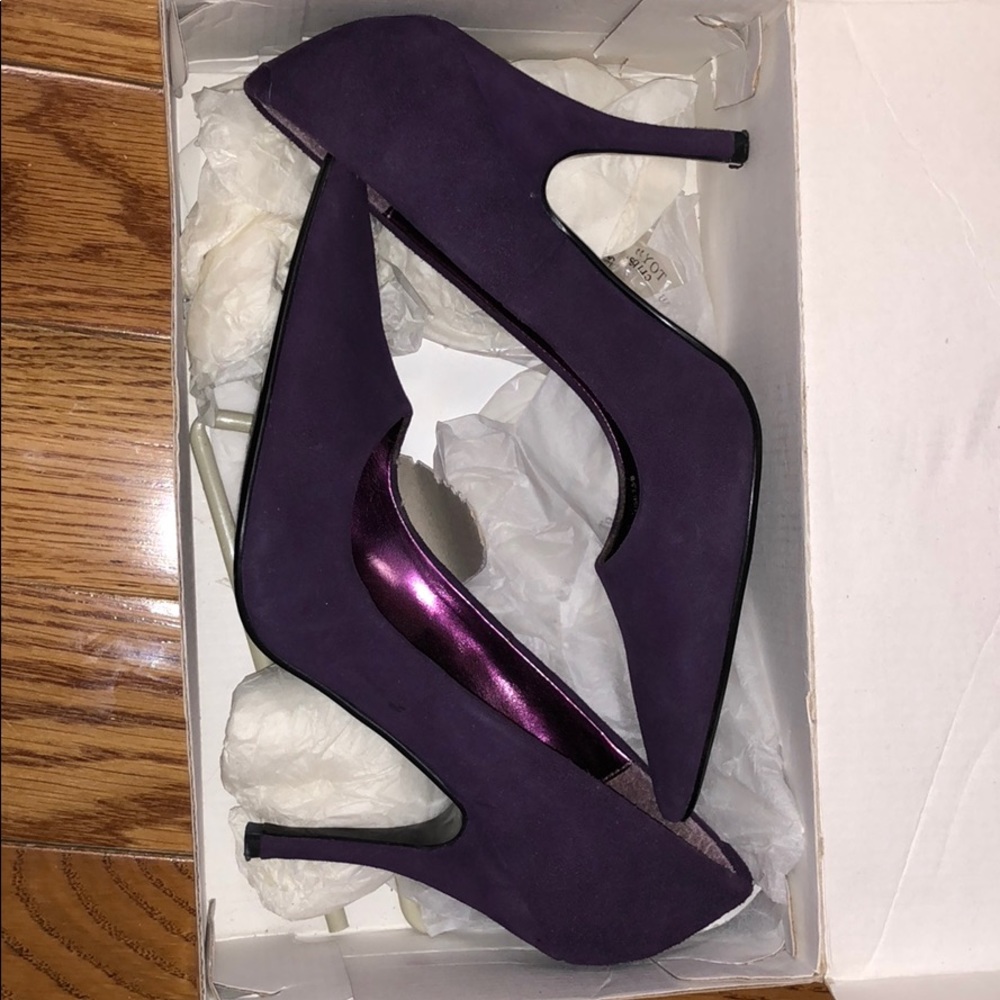 Purple heels